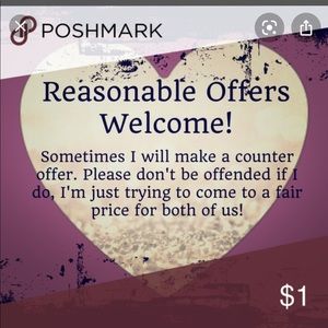 PLEASE LEAVE OFFERS!!!!